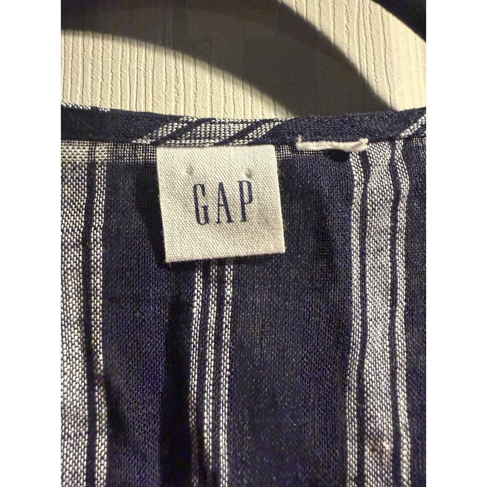 Blue Stripe Women's Cross Shirt GAP - Picture 4 of 4